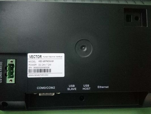 Panel Kontrol HMI EtherNet 7,4 inci Layar LCD RS485 HMI